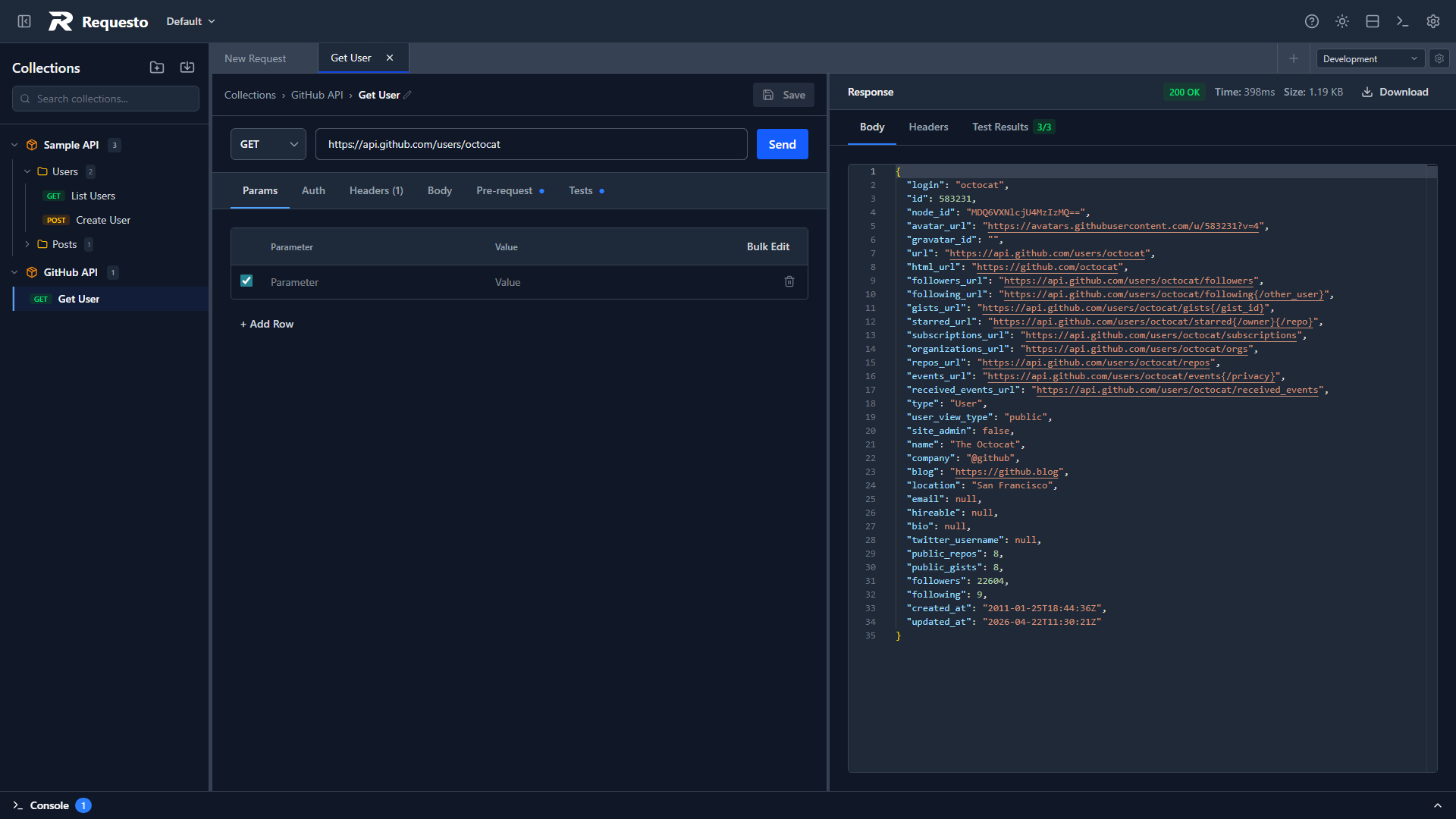 Requesto app overview