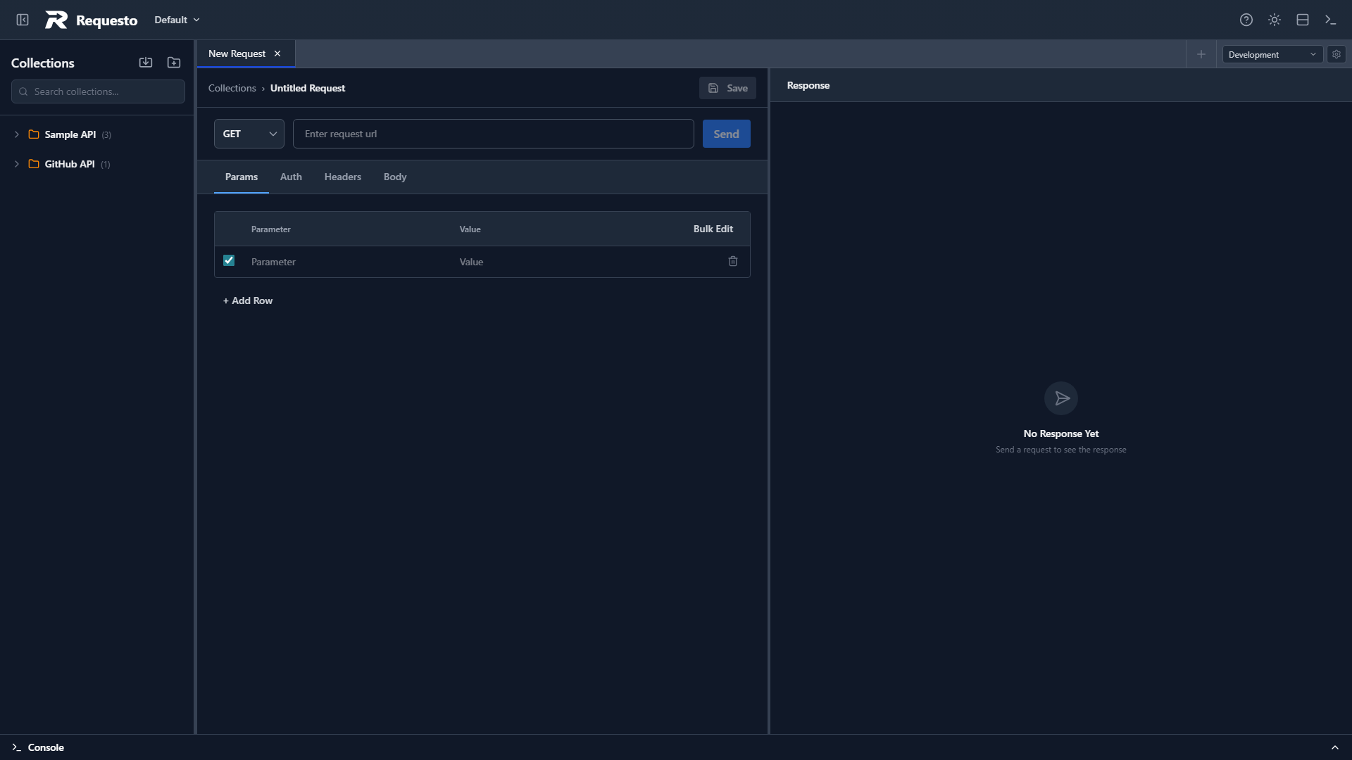 Workspace manager dialog