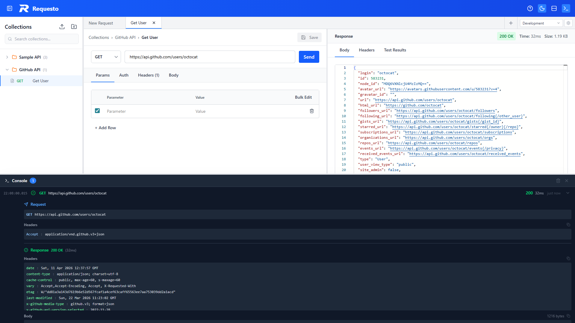Expanded console group